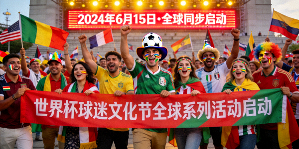 世界杯球迷文化节全球系列活动启动新闻图片 - 球迷庆祝活动场景